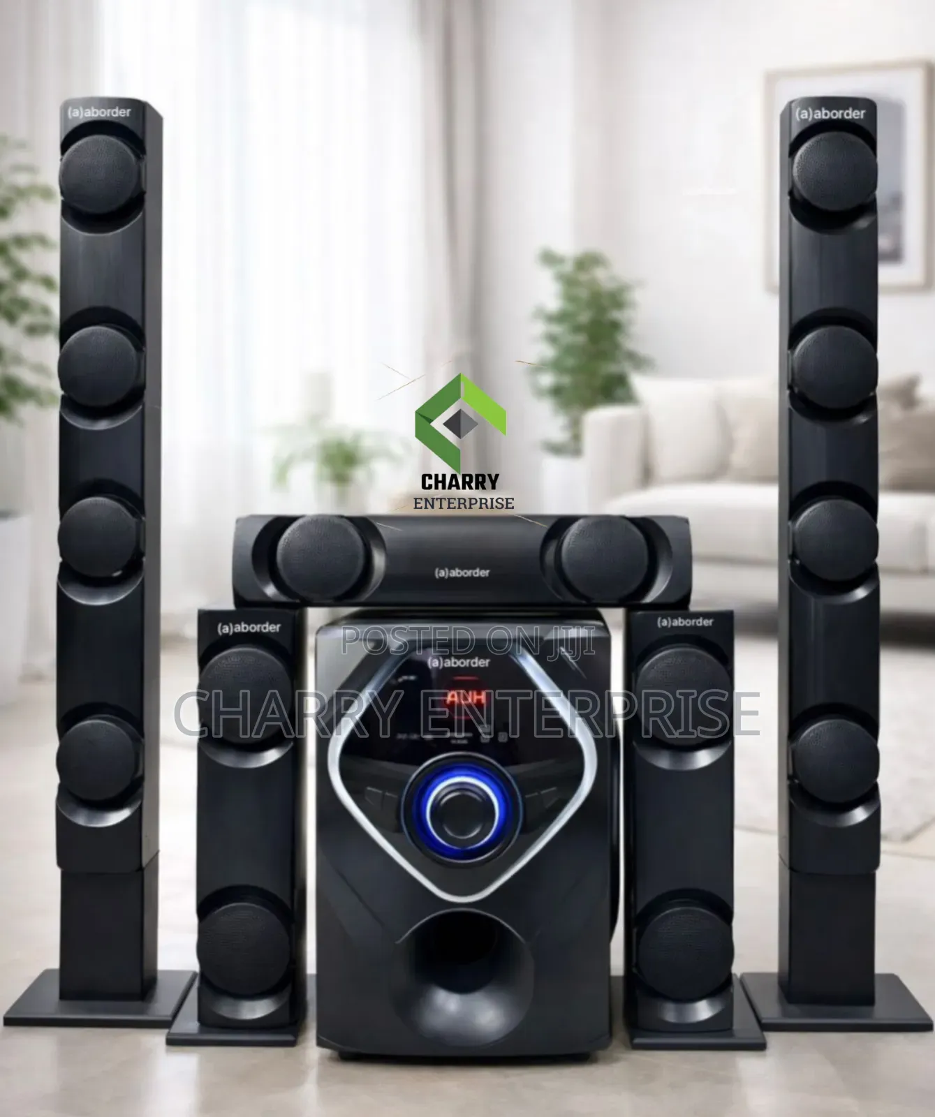 Aborder Subwoofer Yenye Bass Na Sauti Safi With 5 Speakers