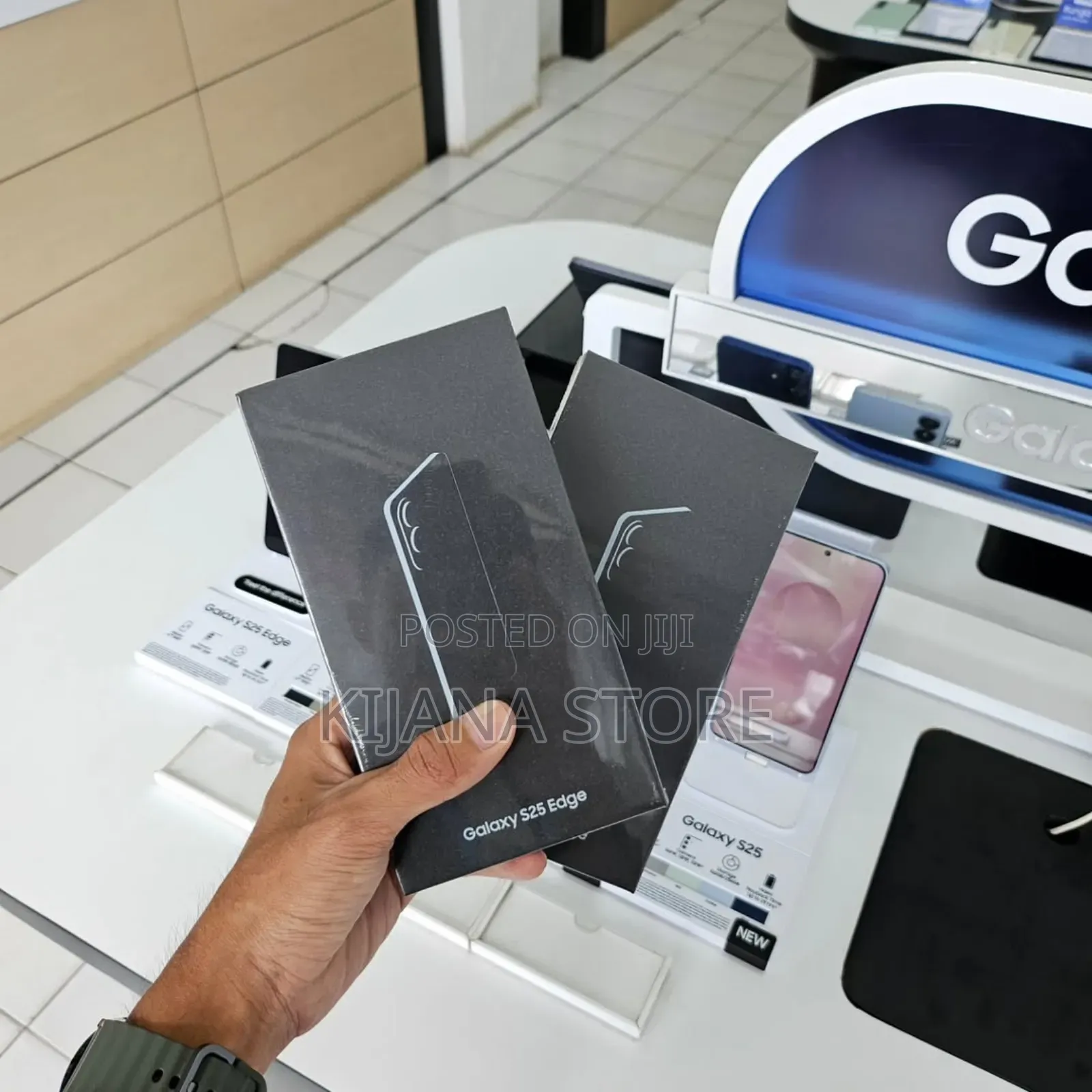New Samsung Galaxy S25 Edge 256 GB Black