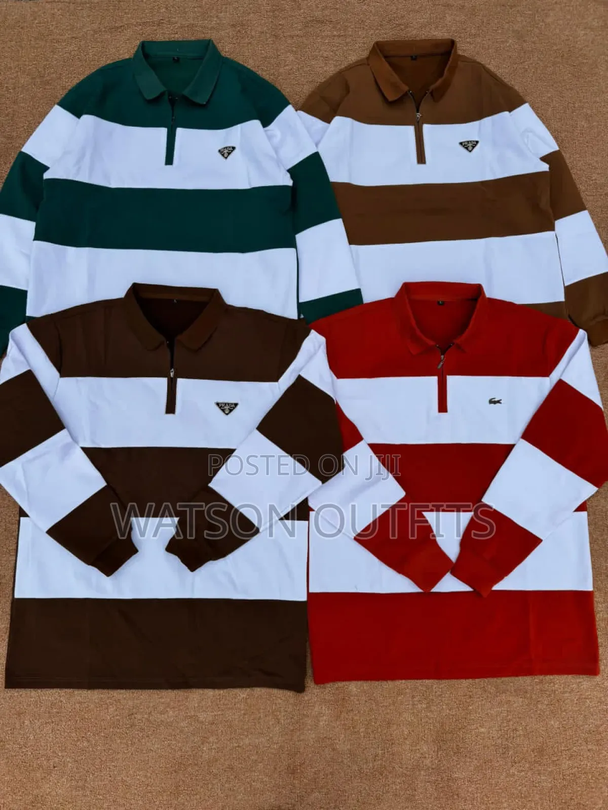 Lacoste Brand Men's New and Original Long Sleeve T-Shirts