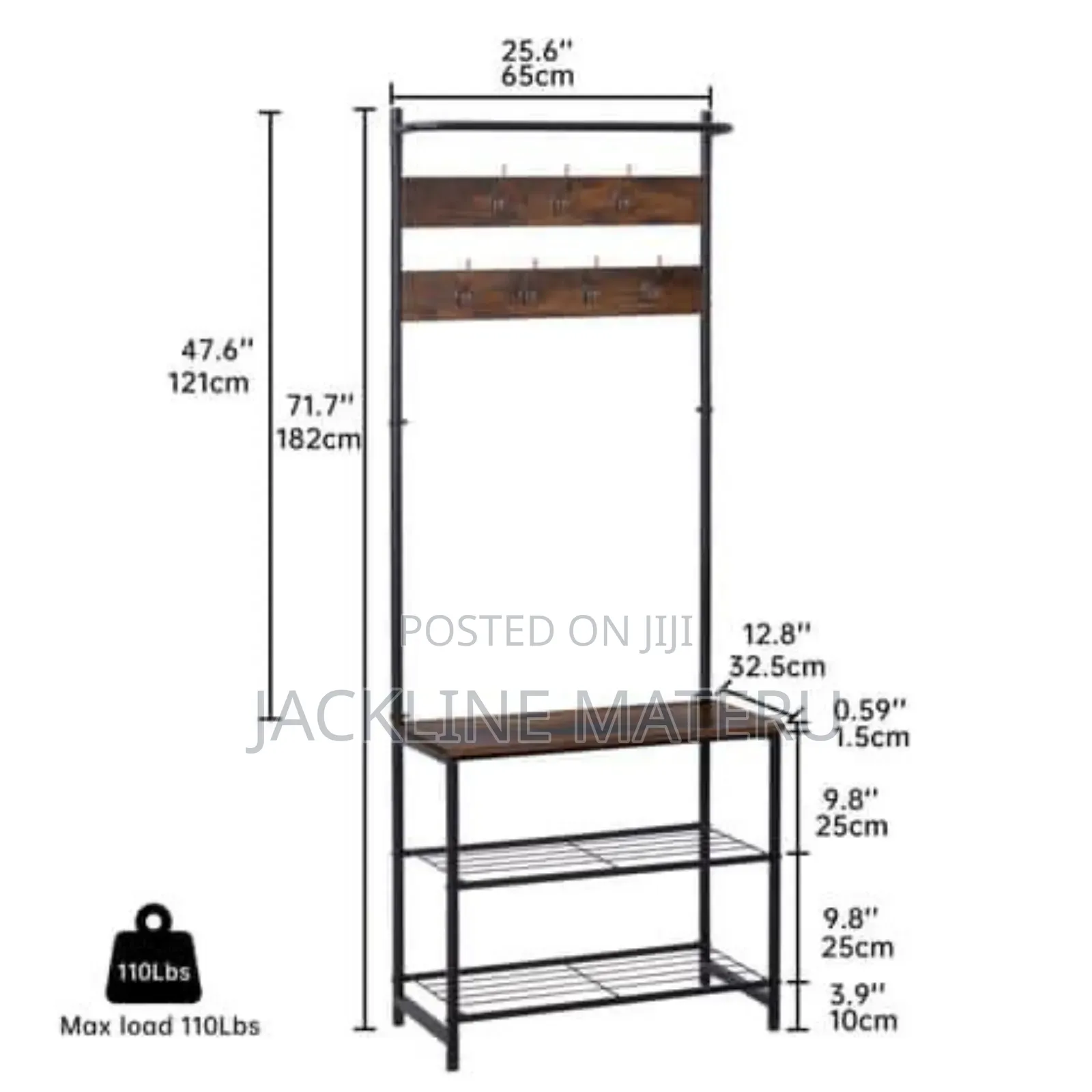 Multifunctional Shoe and Hat Rack