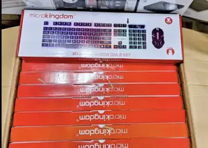 Micro Kingdom Gaming Wired Keyboard Mouse