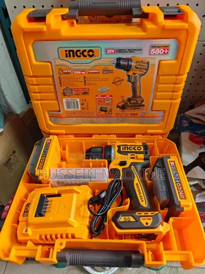 Cordless Brushless Drill Ingco New