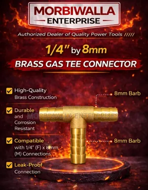 T - Connector 1⁄4 by 8mm