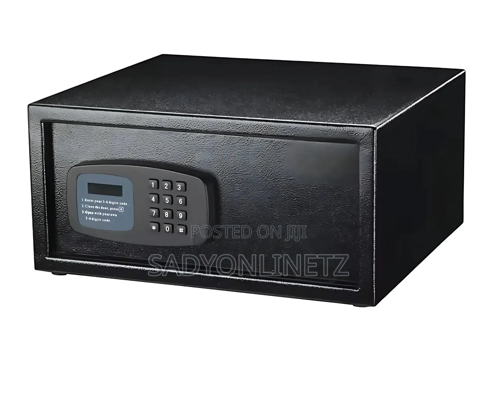 Safe Box 43cm And Digital Lock With Key
