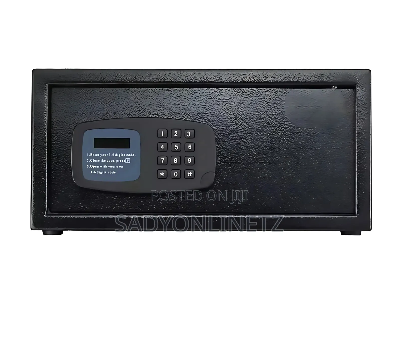 Safe Box 43cm And Digital Lock With Key