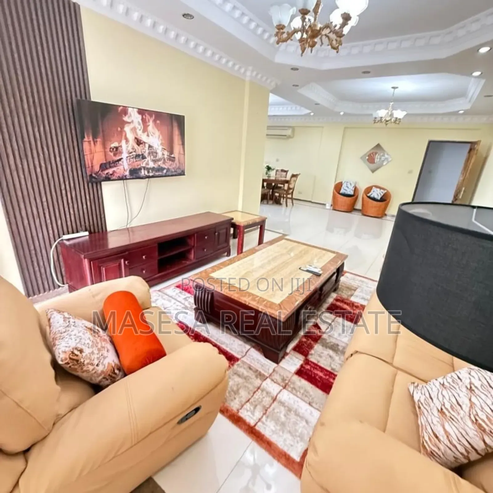 Furnished 3bdrm Apartment in Masaki for rent