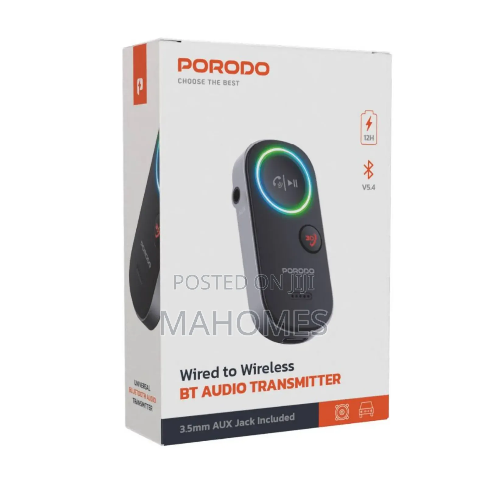Wired to Wireless
Bt Audio Transmitter
