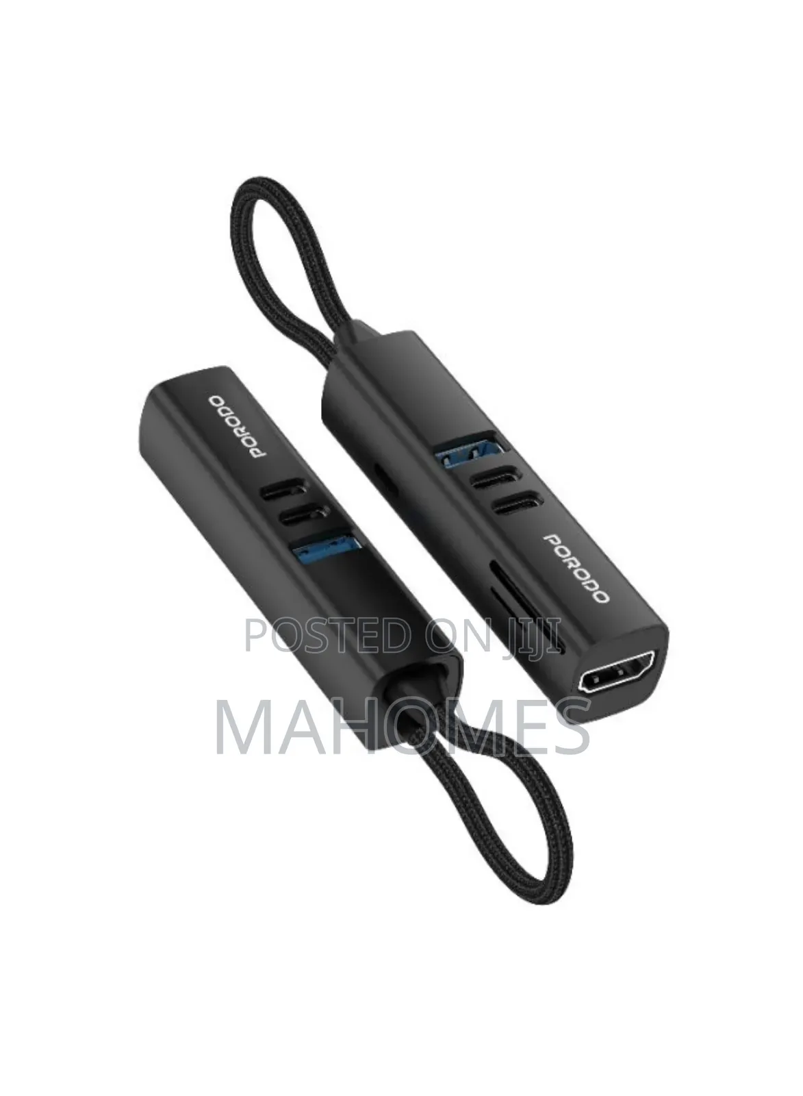 Porodo 7 in 1multi Port Usb Hub With 5 GBPS Transfer Speed