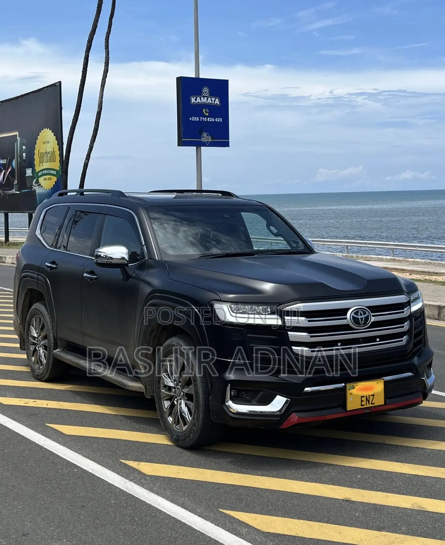 Toyota Land Cruiser LC300 2024 Matt Black
