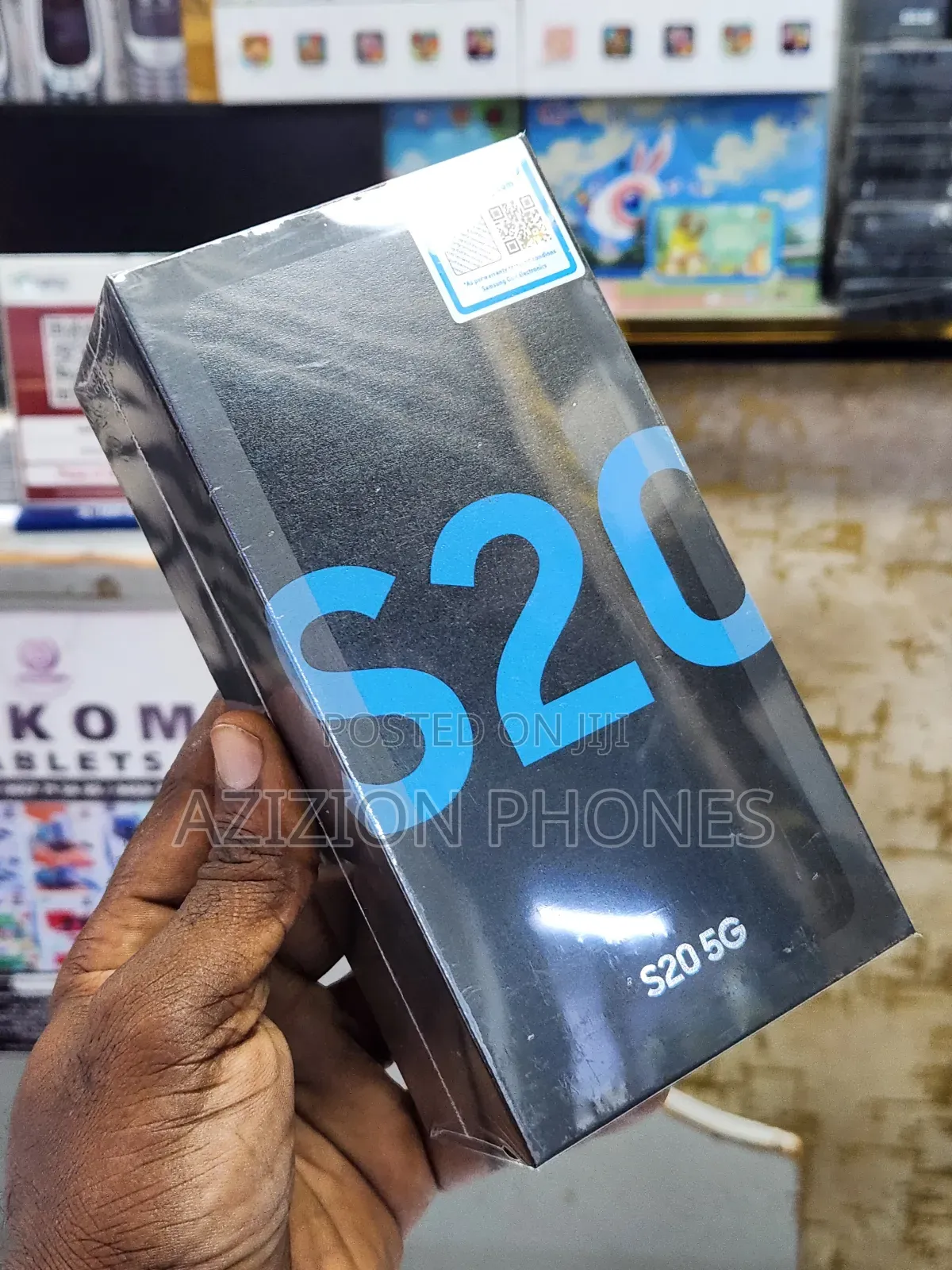 New Samsung Galaxy S20 5G Uw 128 GB Blue