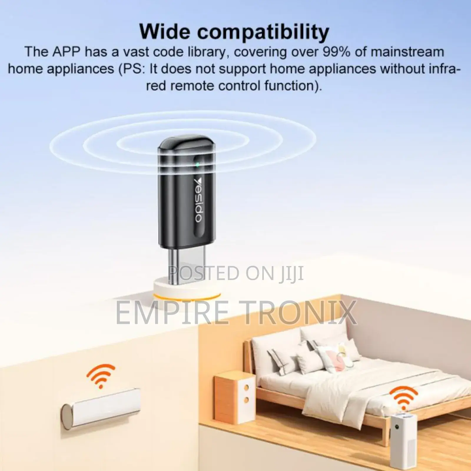 Yesido Ec26c Type-C Mobile Phone Smart Ir Remote Control