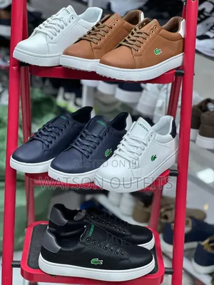 Men's Leather Shoes Perfectly Casual Lacoste Brand New