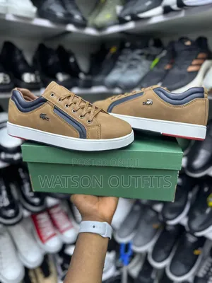 Men's Leather Shoes Perfectly Casual Lacoste Brand New