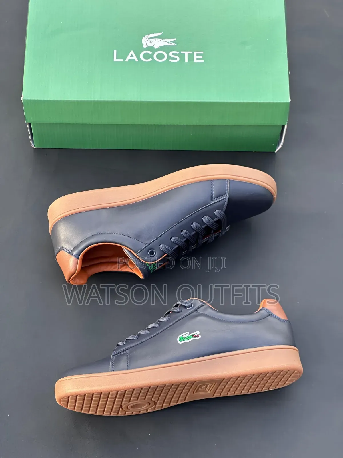 Lacoste Brand 4 Colours Men's Leather Shoes New and Original
