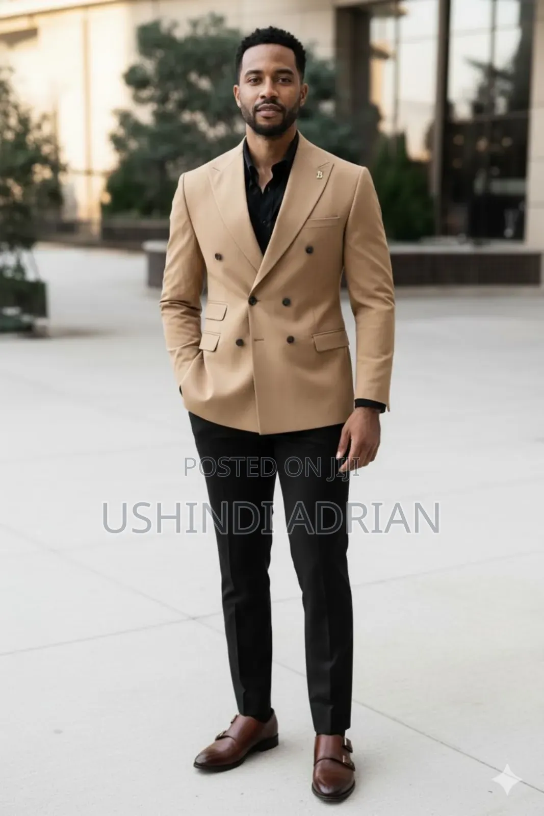 Suti Ya Kisasa–Modern Suit
