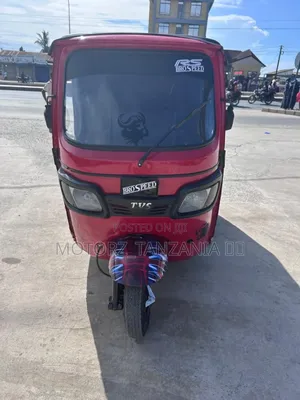 TVS King Deluxe Plus iTouch Start 2024 Red