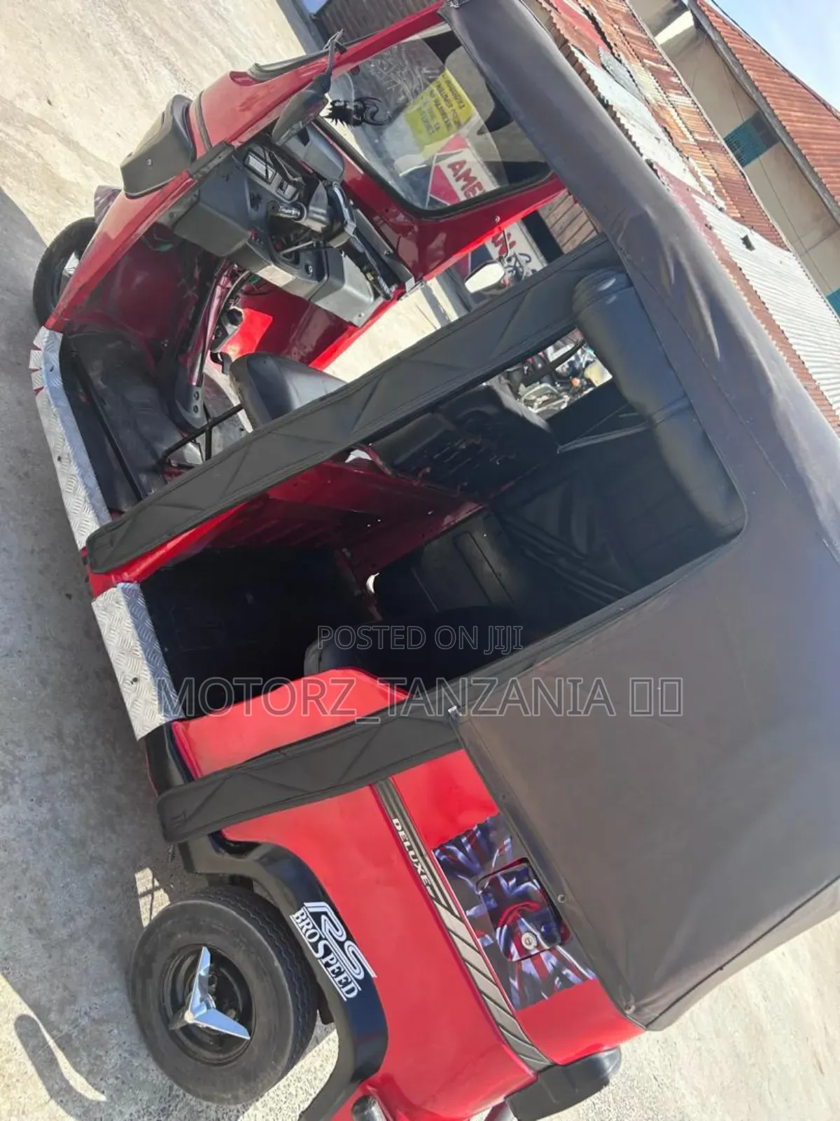 TVS King Deluxe Plus iTouch Start 2024 Red