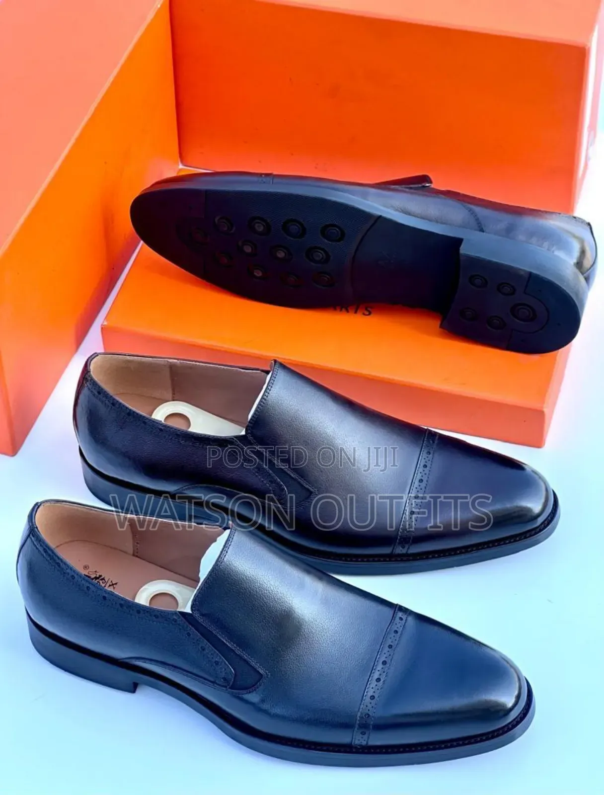 Anax Brand Big Size 47 48 49 Men's Leather New and Original Shoes