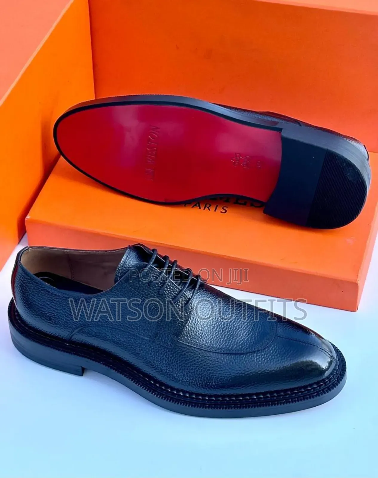 J.M.Weston Brand New Men's Leather Shoes Perfectly Very Fine