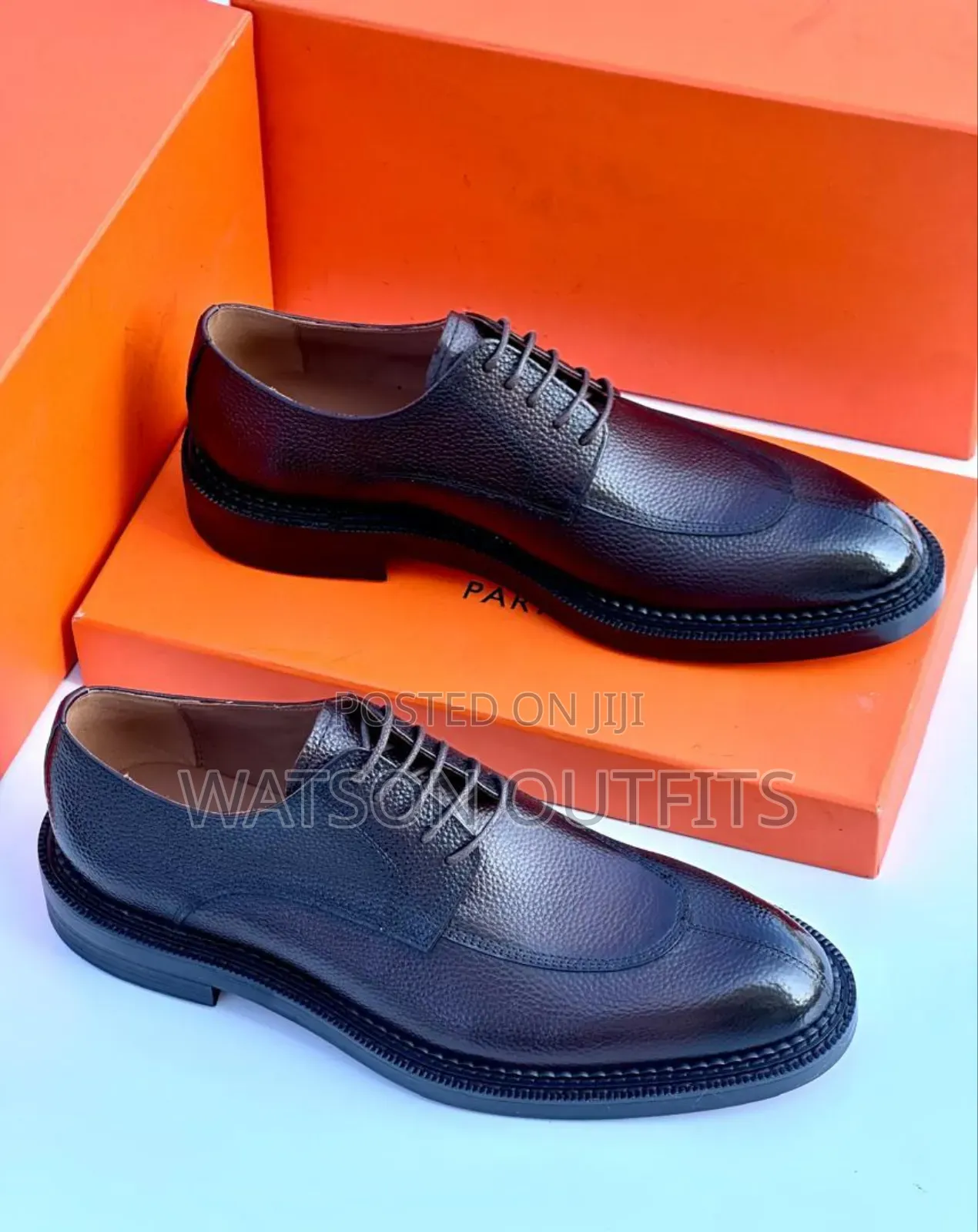 J.M.Weston Brand New Men's Leather Shoes Perfectly Very Fine