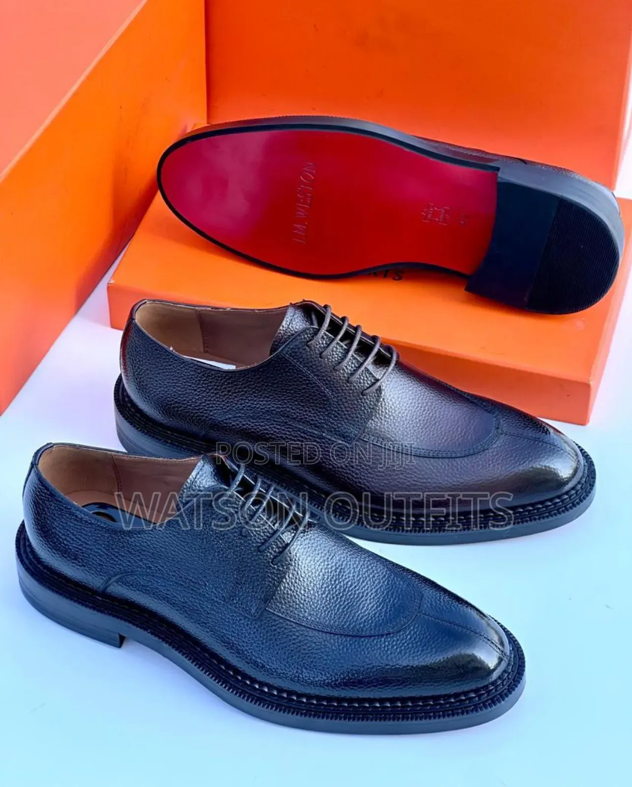 J.M.Weston Brand New Men's Leather Shoes Perfectly Very Fine