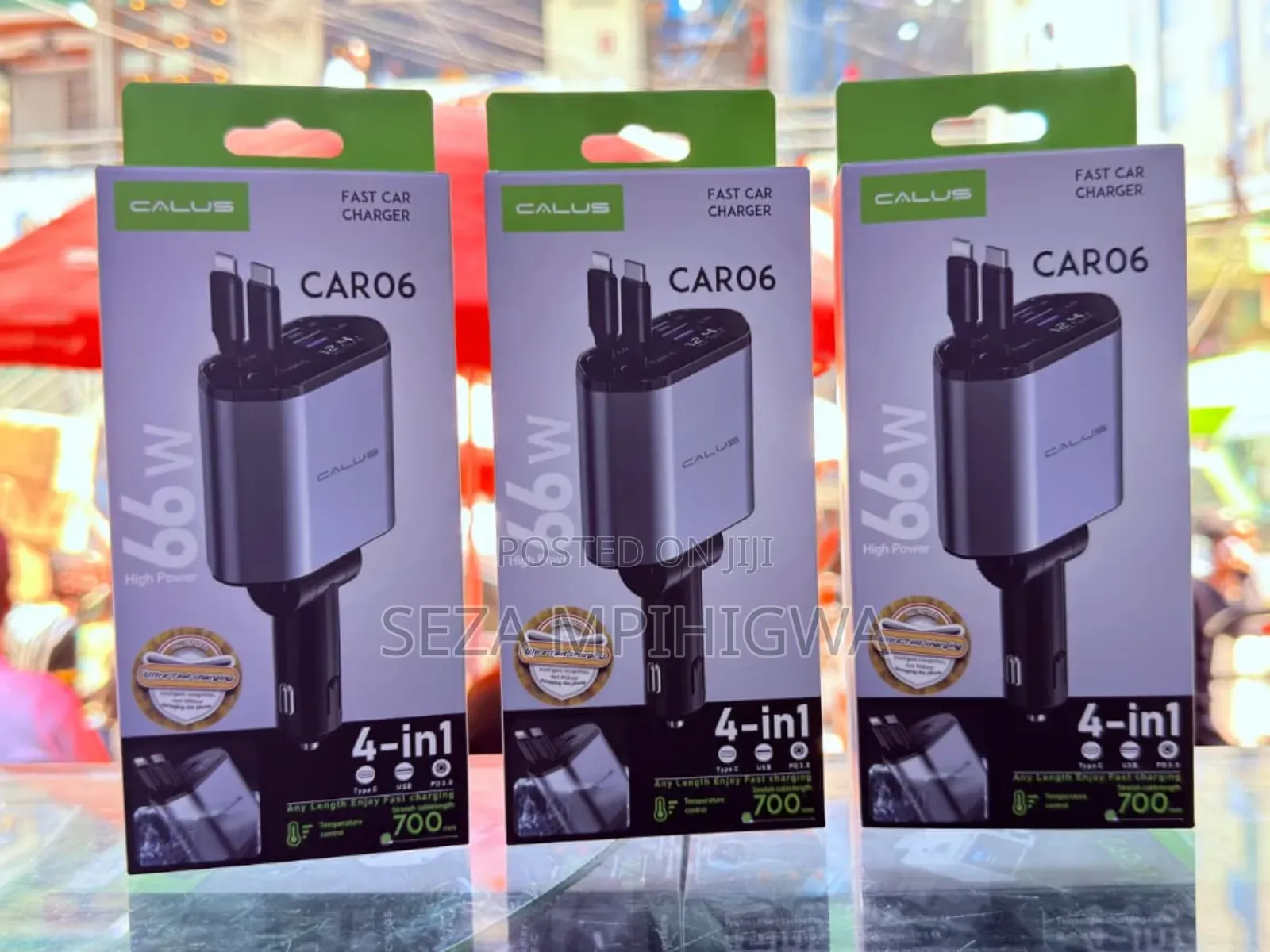 Calus Fast Ccar Charger 4 in 1
