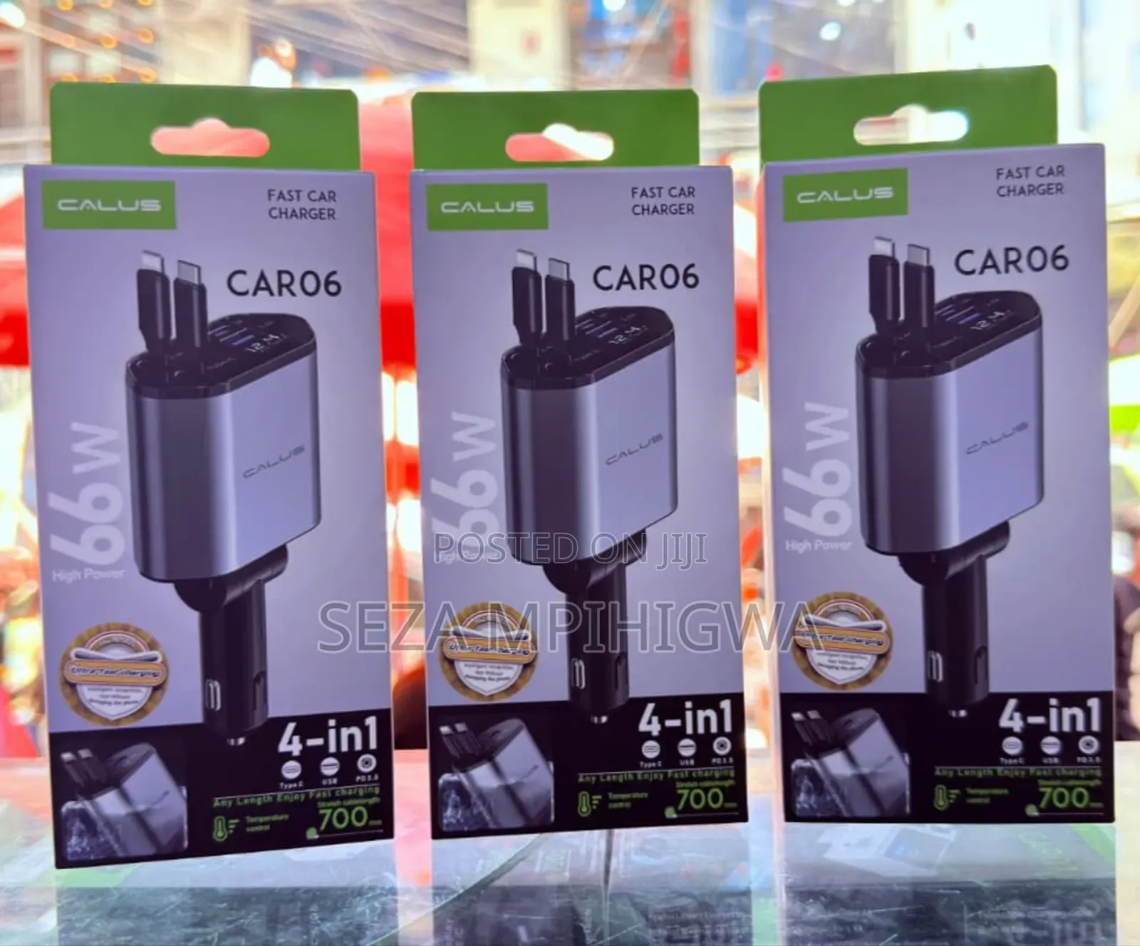 Calus Fast Ccar Charger 4 in 1