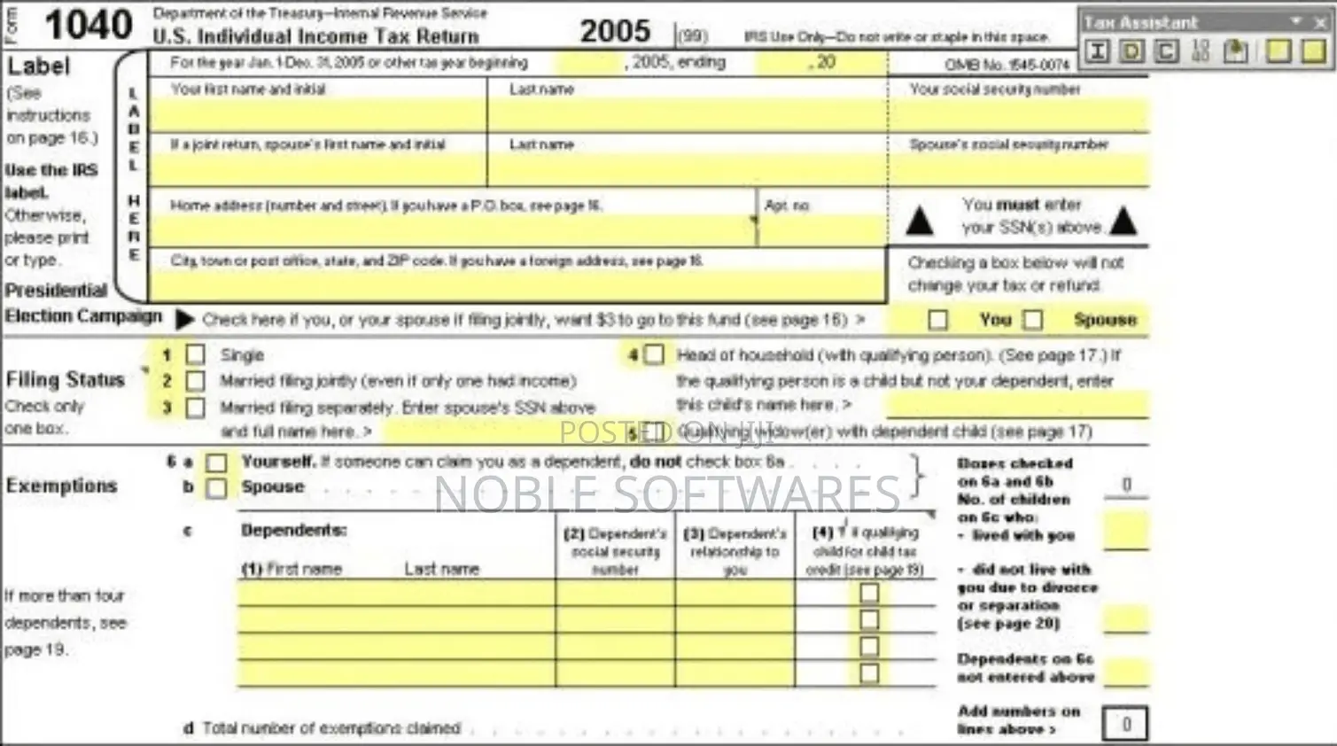 Tax Assistant For Excel 2026