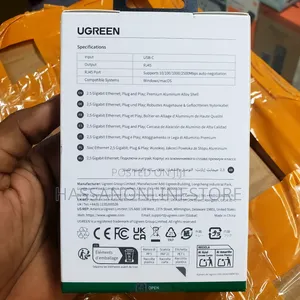 Ugreen Usb-C to Rj45 2.5g Ethernet Adapter
