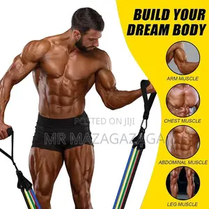 Fitband With Squat/Biceps Bar