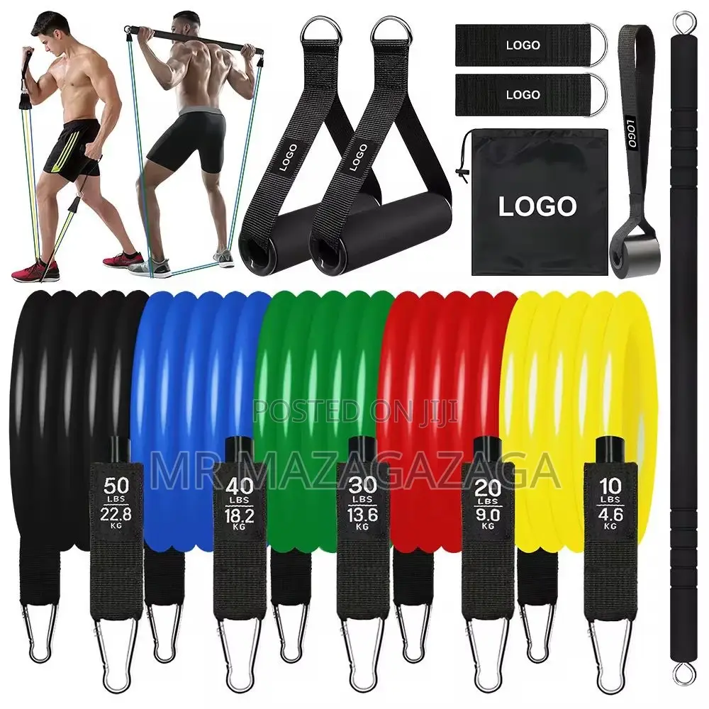 Fitband With Squat/Biceps Bar