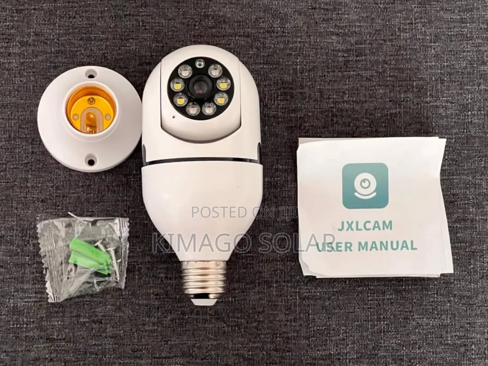 PTZ E27 Light Bulb Camera Wifi Panoramic Hd Na Ir Night Vision