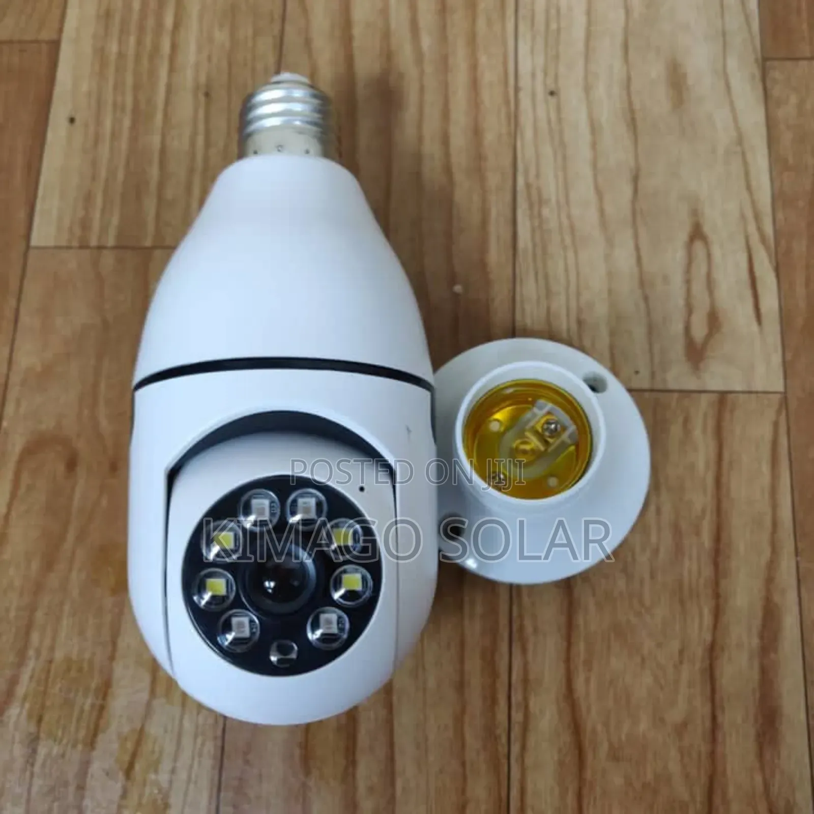 360° PTZ Bulb Wifi Camera E27 Motion Tracking Na Alerts