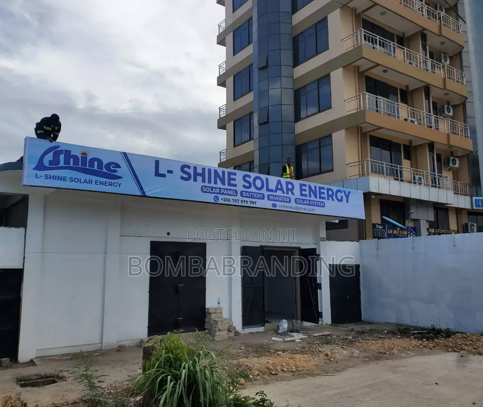 Backlight Banner/Mabango Ya Kuwaka Taa