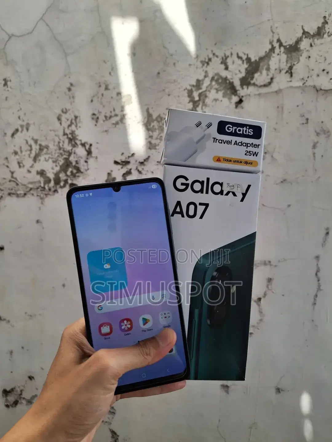 New Samsung Galaxy A07 128 GB Black