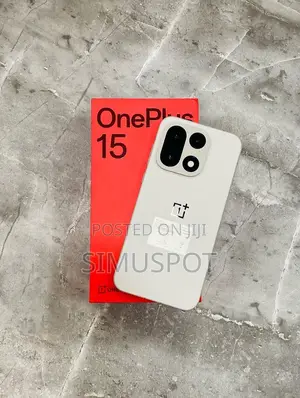 New OnePlus 15 256 GB White