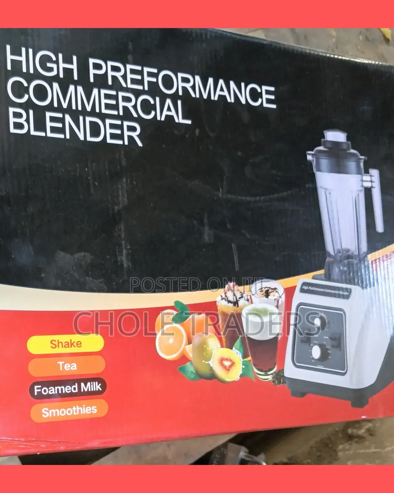 4 Liters High Perfomance Commercial Blender