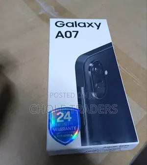 New Samsung Galaxy A07 4G 128 GB Black