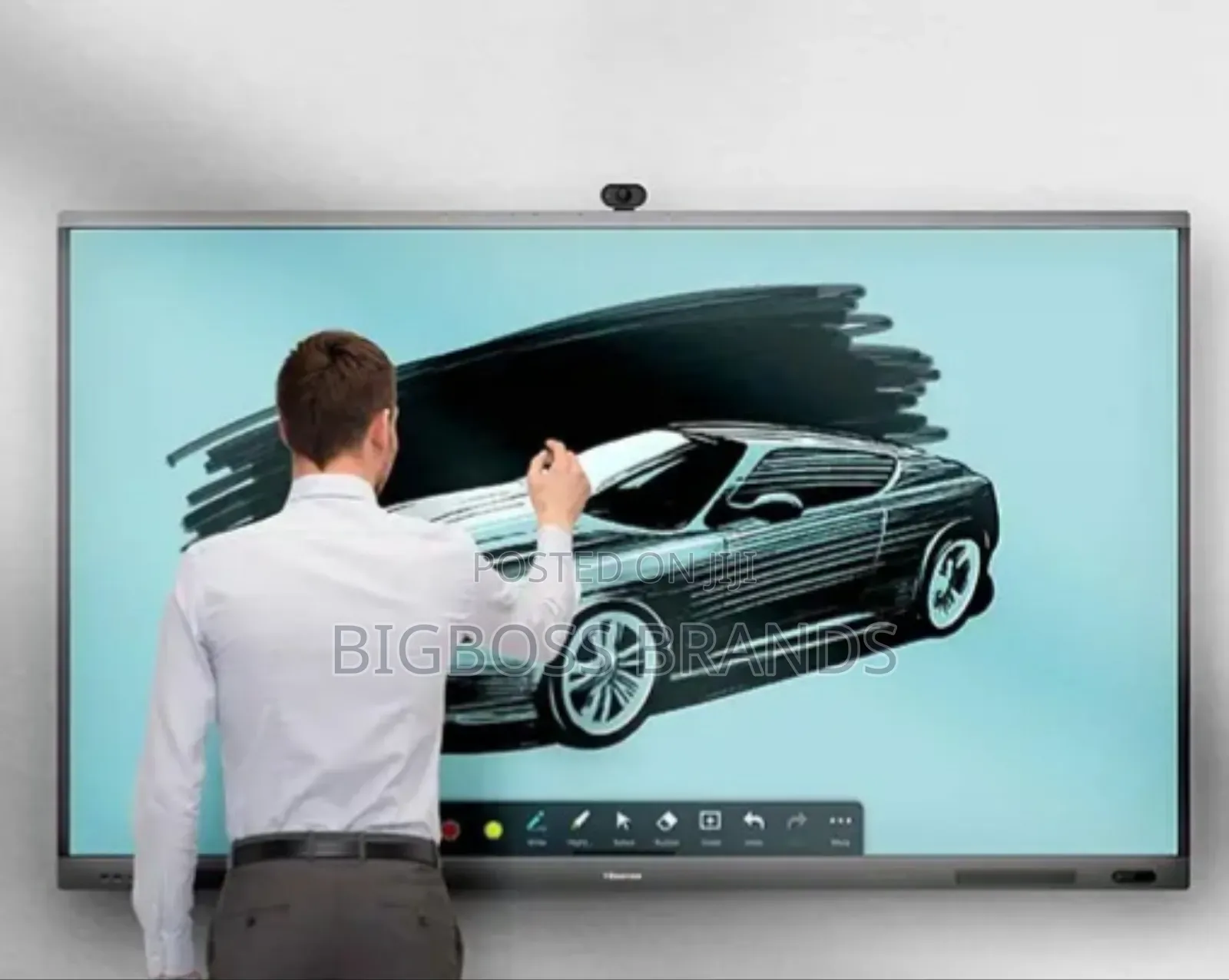 Hisense
75 Goboard Live Interactive Display With Camera [75mr6de]