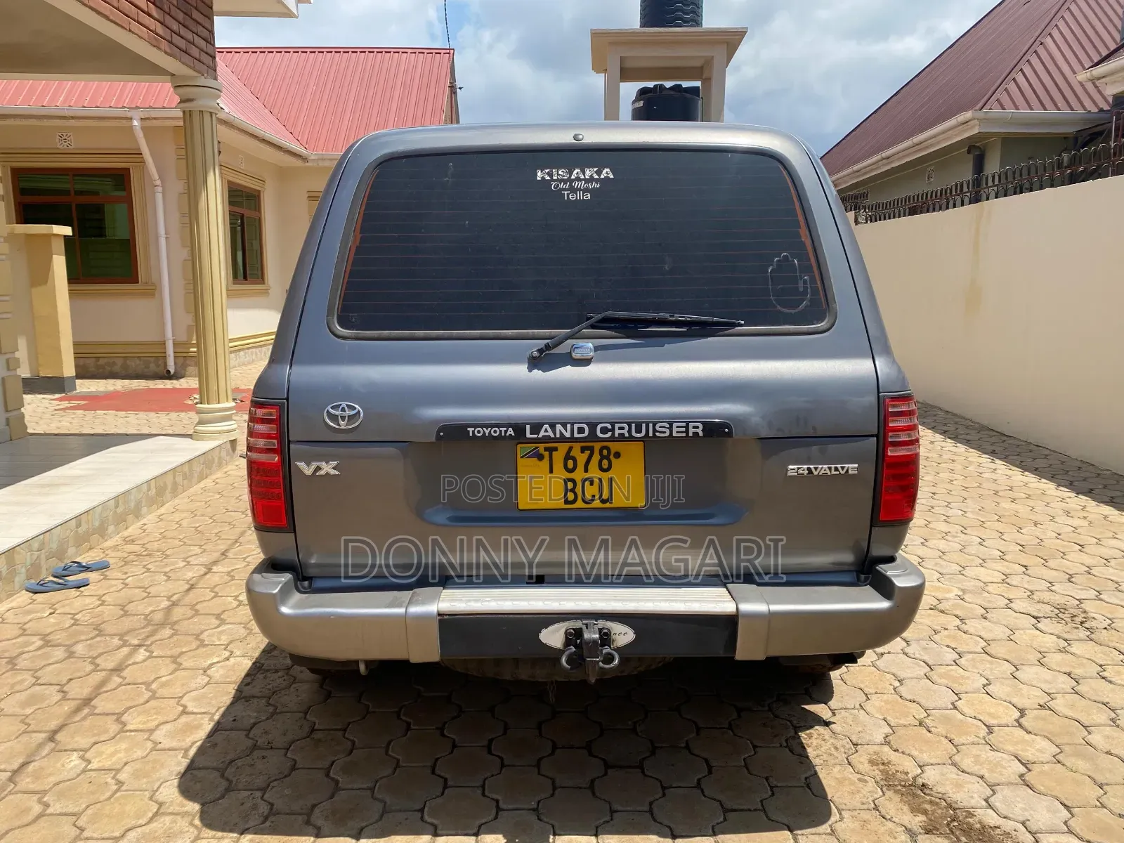 Toyota Land Cruiser 1996 Gray