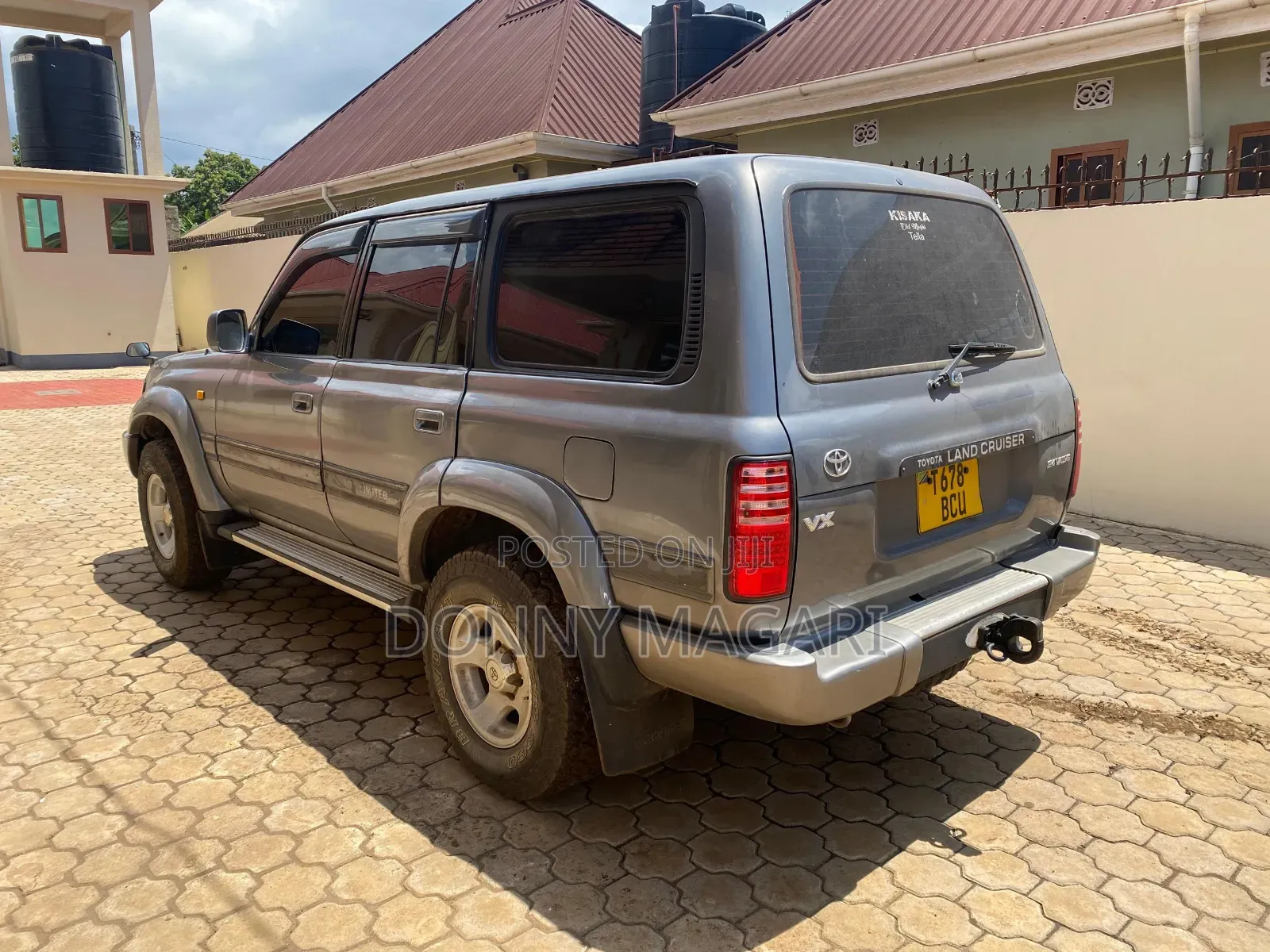 Toyota Land Cruiser 1996 Gray