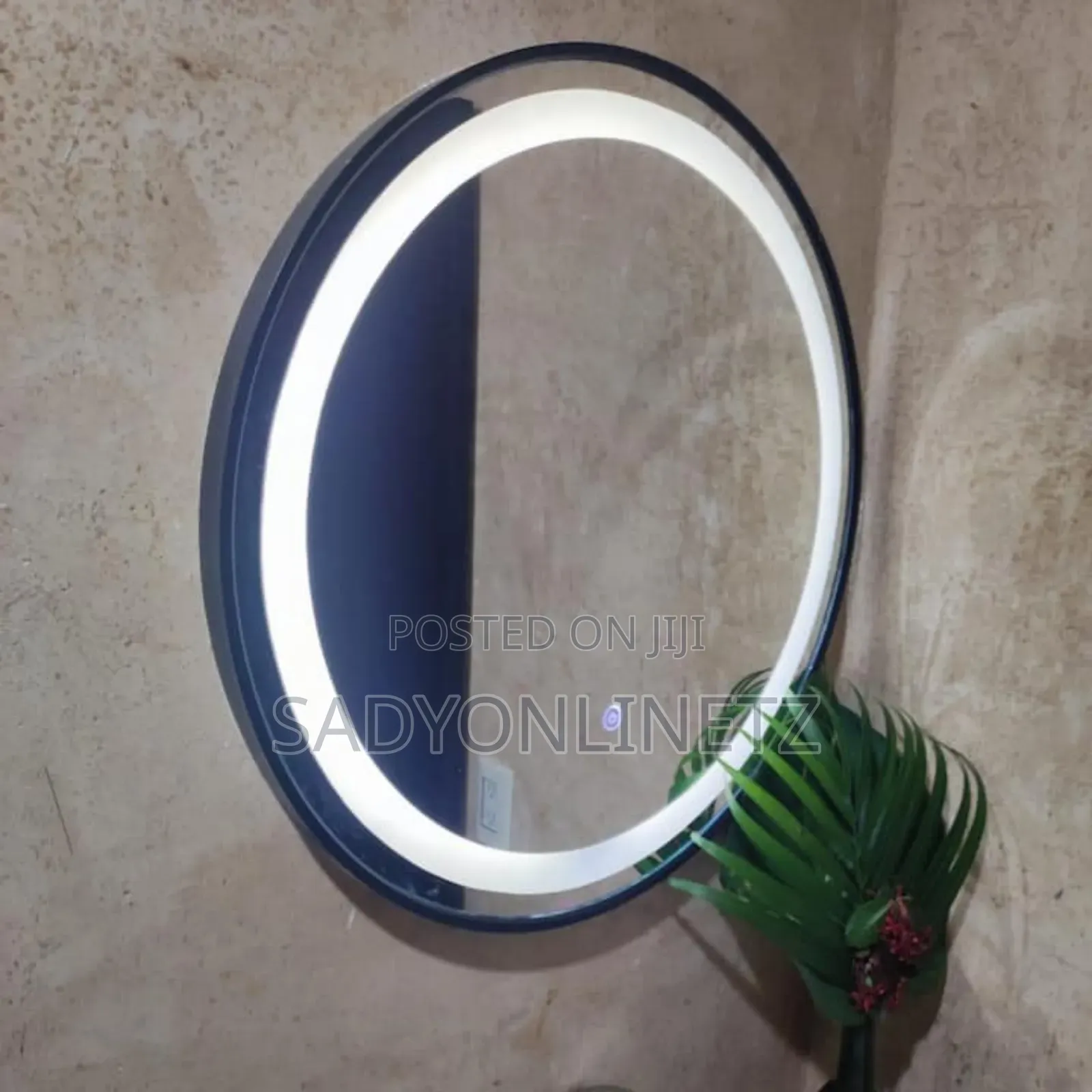 Led Bathroom Mirror With Smart Touch Button 60×60cm