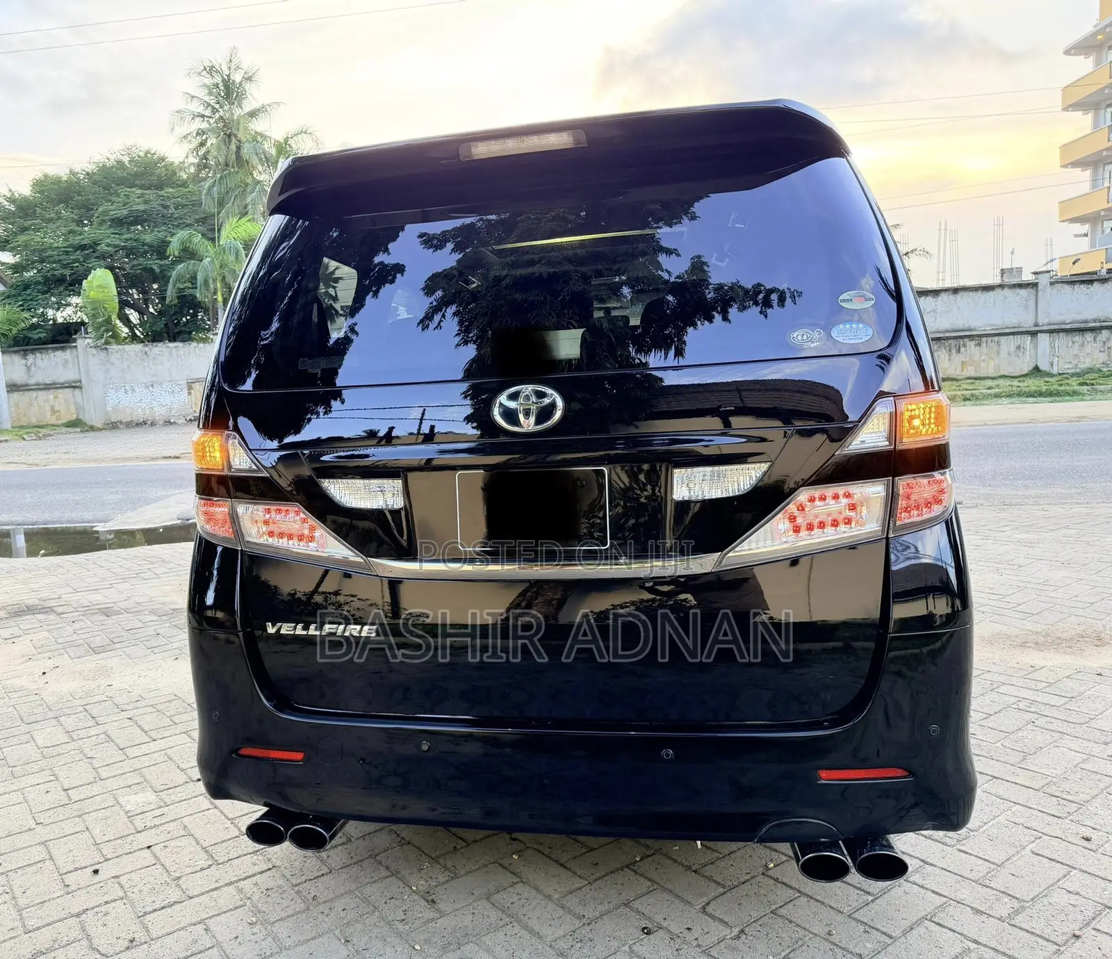 Toyota Vellfire 2010 Black