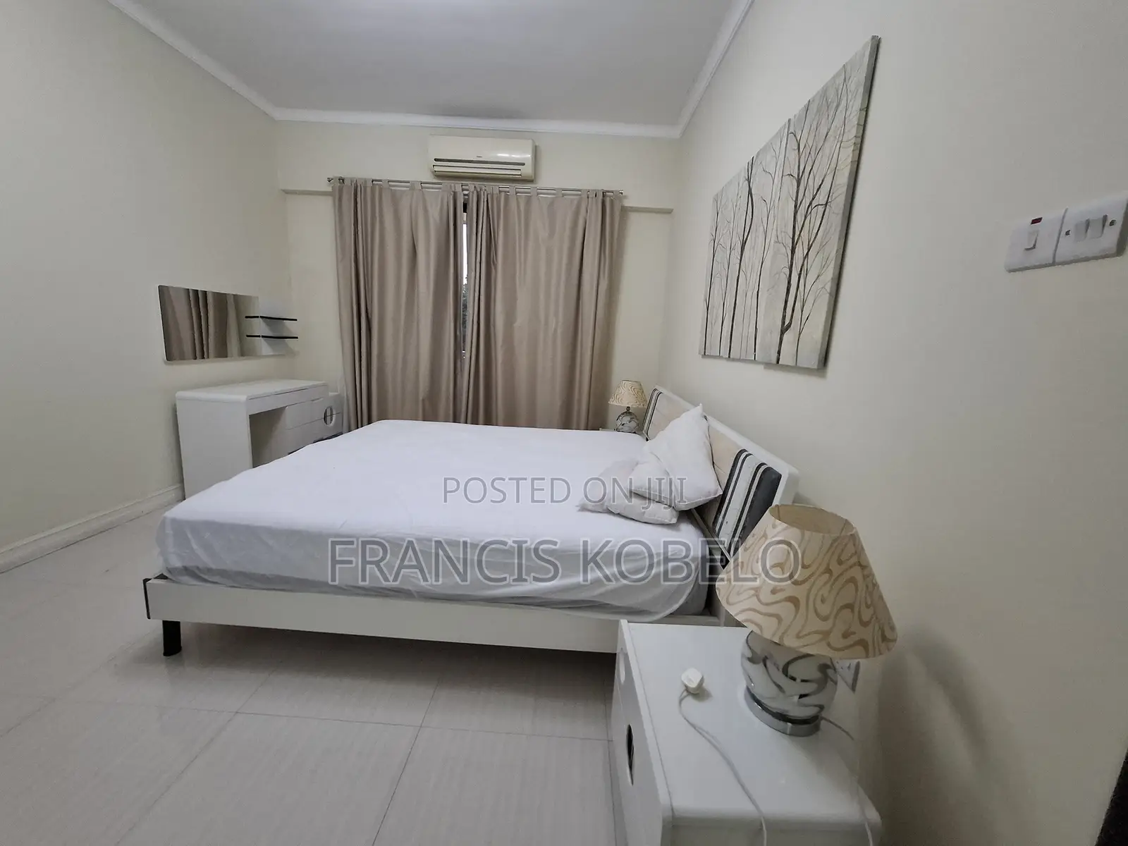 Furnished 3bdrm Apartment in Masaki for rent