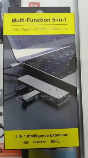 5-in-1type-C Intelligence Extension Hub/Docking Station(Usb-C to Hdtv)