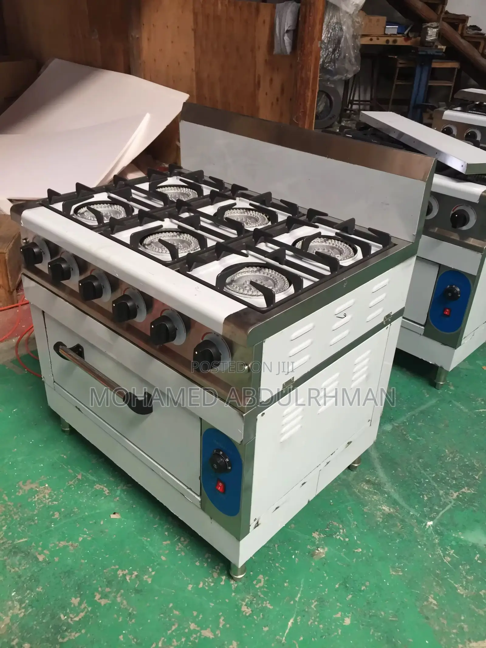 Gas Cooker 6 Burner