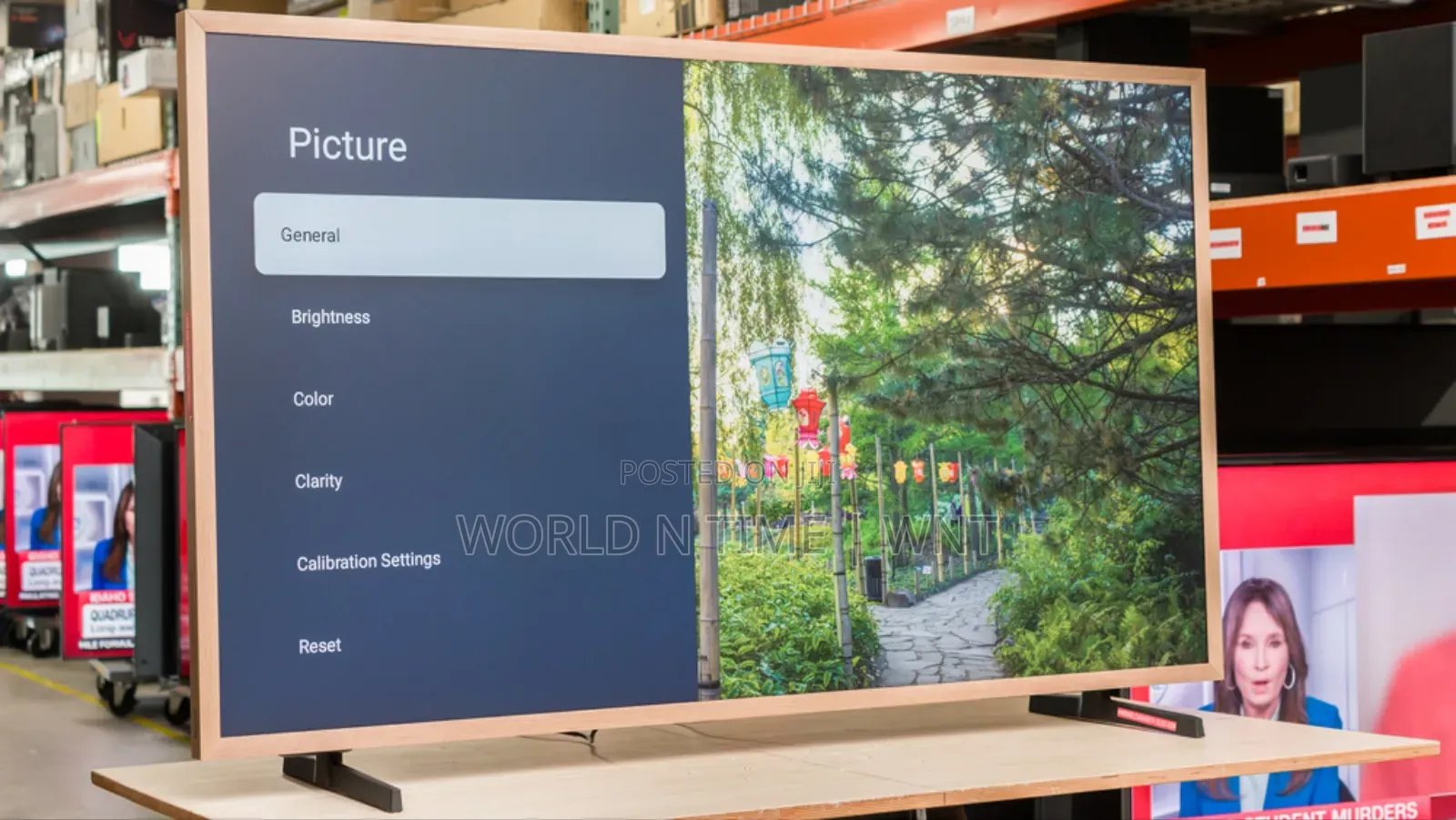 Hisense 65" Canvas Tv Smart Qled Vidaa Os 65s7n