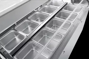 Salad Bar Fridge Display