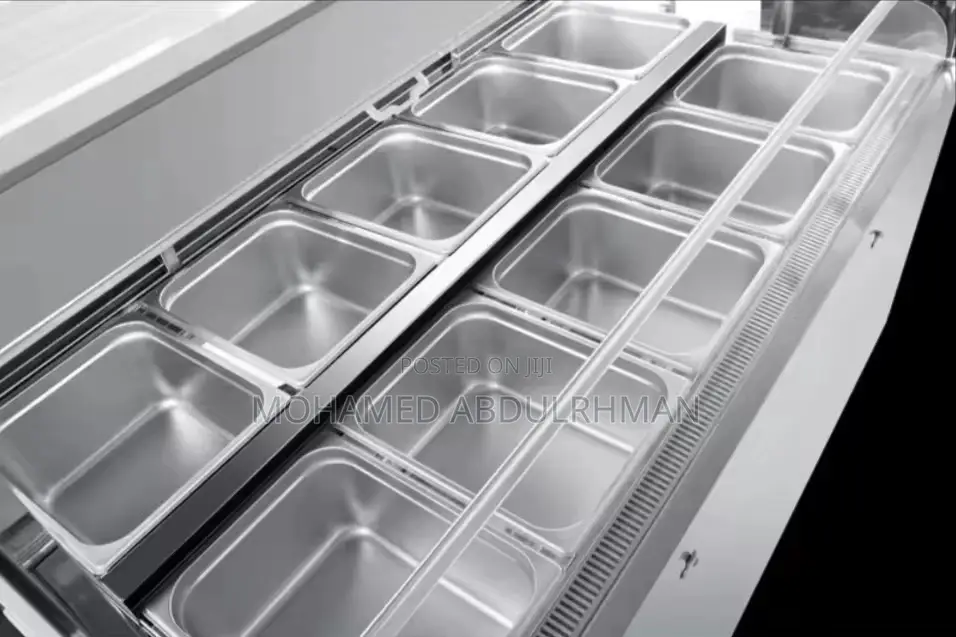 Salad Bar Fridge Display
