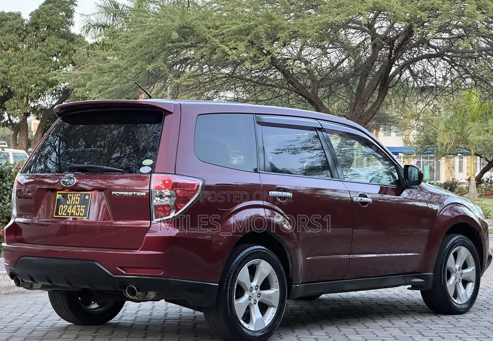 Subaru Forester 2008 Burgundy